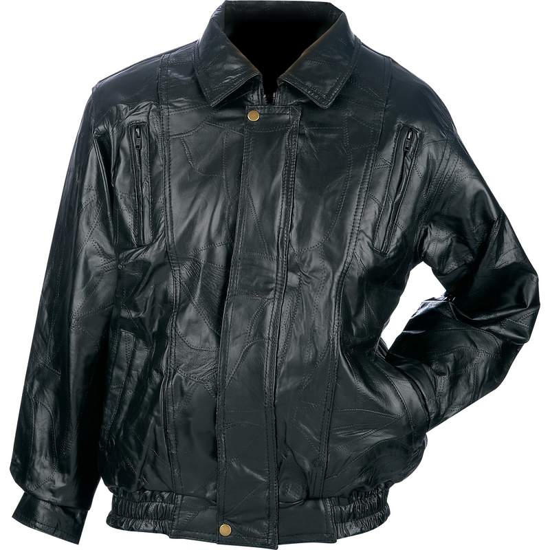 brandMe Mens Genuine Leather Pure Lambskin Biker Jacket MM345